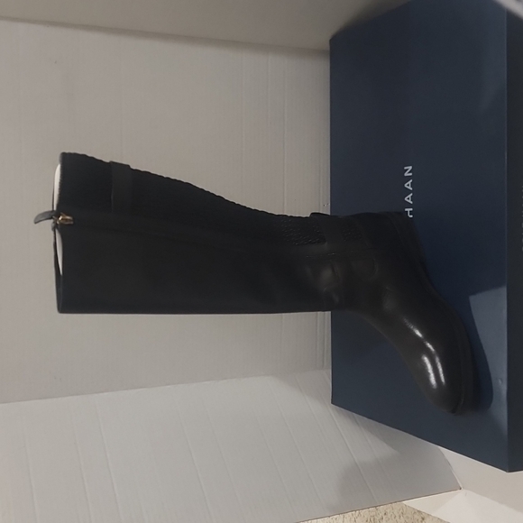 Cole Haan Chesley Leather Knee-High Boots size 7 - Picture 7 of 14